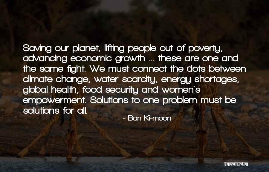 Climate Change And Health Quotes By Ban Ki-moon