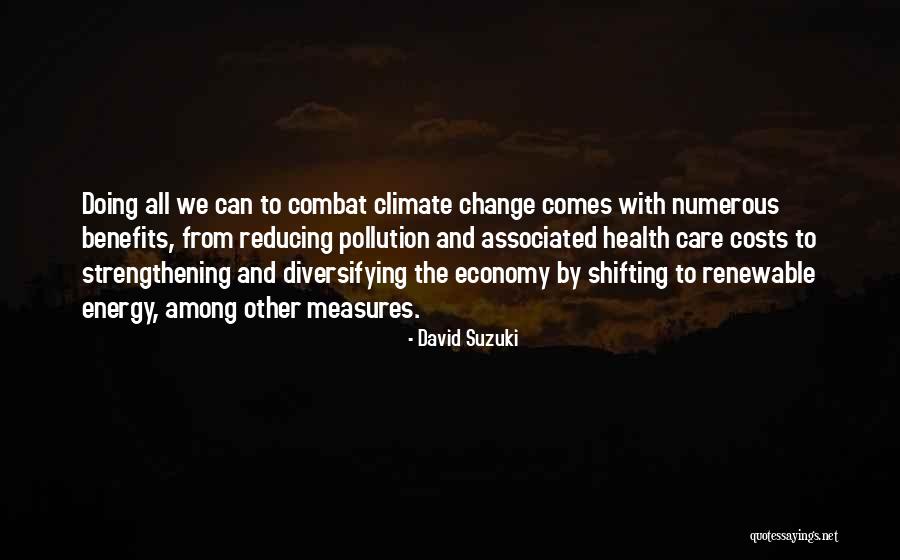 Climate Change And Health Quotes By David Suzuki