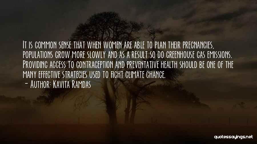 Climate Change And Health Quotes By Kavita Ramdas