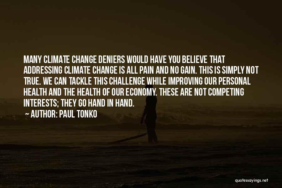 Climate Change And Health Quotes By Paul Tonko