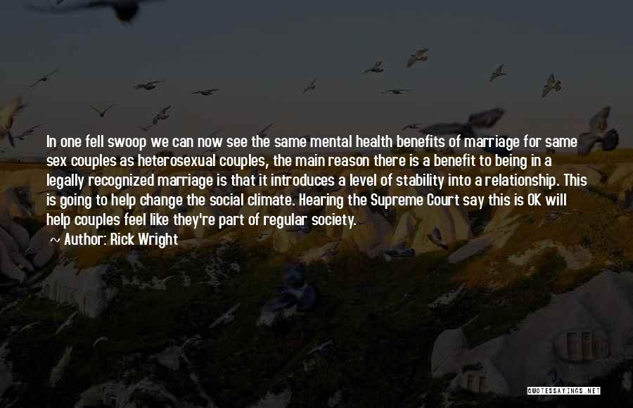 Climate Change And Health Quotes By Rick Wright