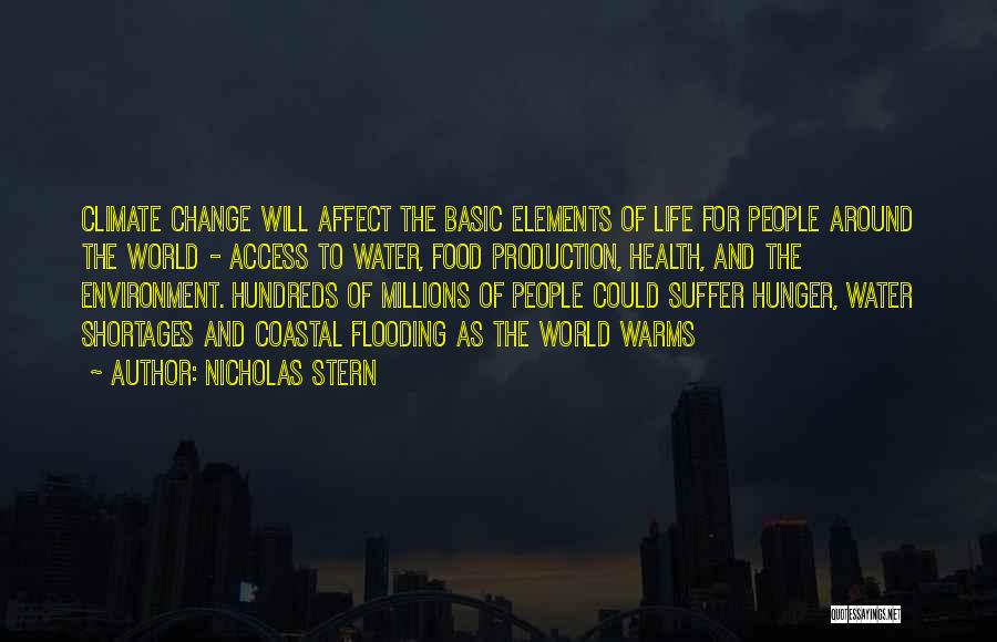 Climate Change Flooding Quotes By Nicholas Stern