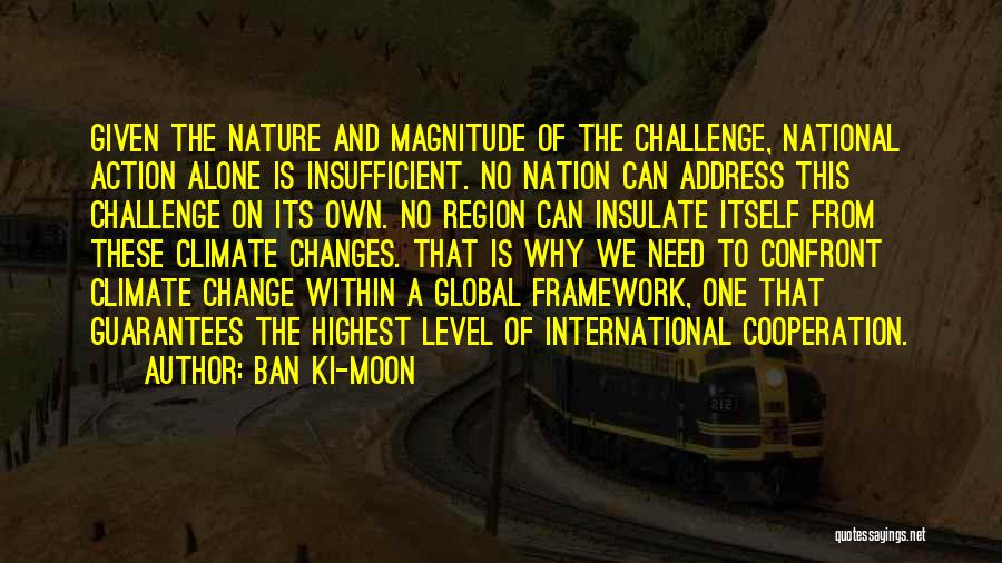 Climate Changes Quotes By Ban Ki-moon