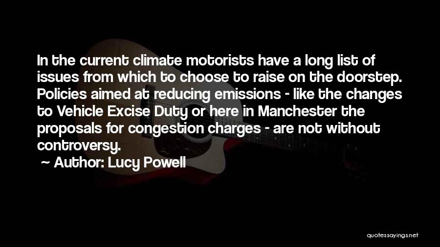 Climate Changes Quotes By Lucy Powell
