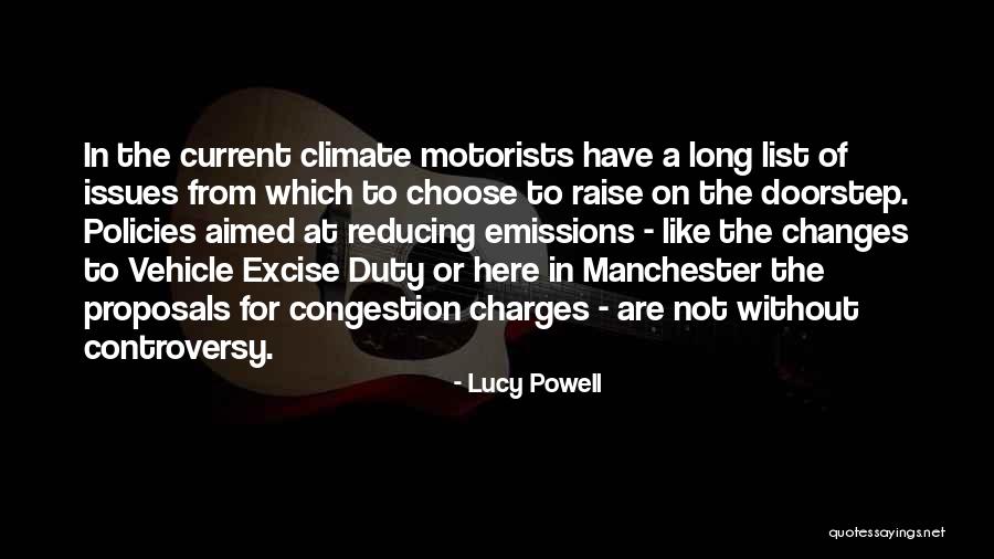 Climate Changes Quotes By Lucy Powell