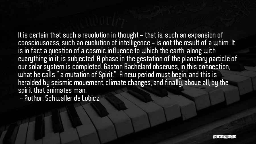 Climate Changes Quotes By Schwaller De Lubicz