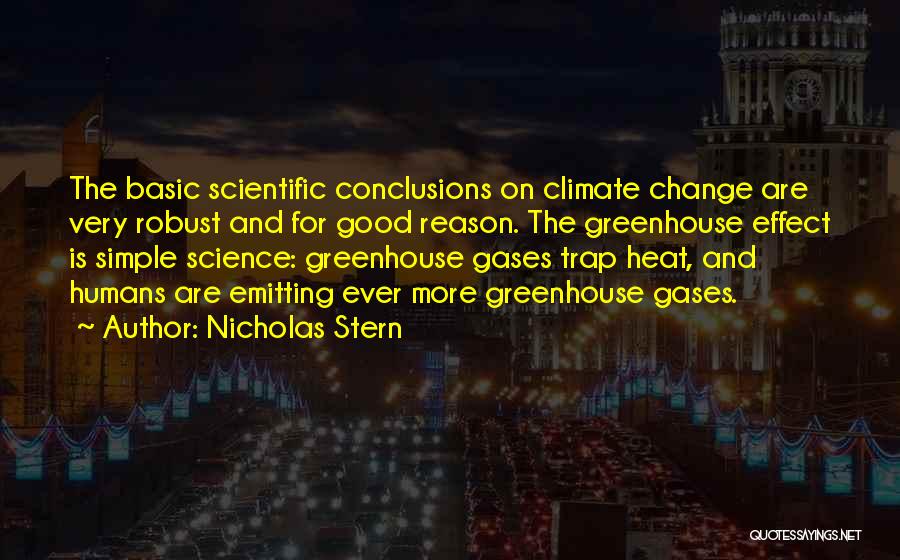 Climate Science Quotes By Nicholas Stern