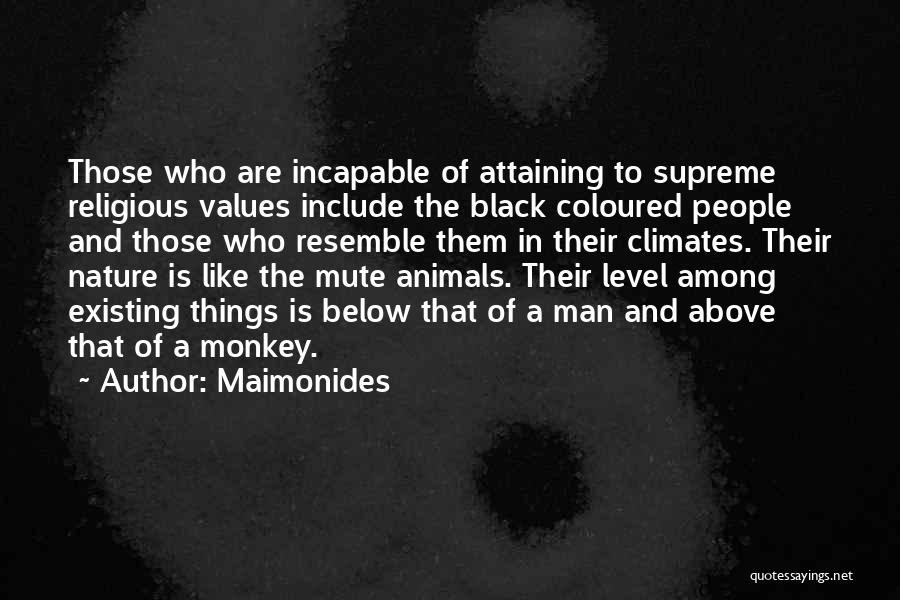 Climates Quotes By Maimonides