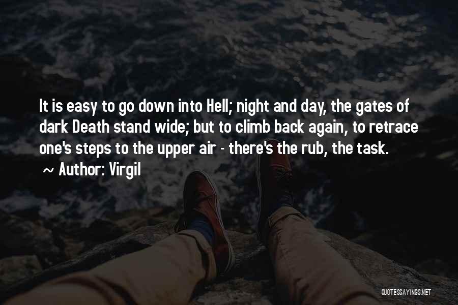 Climb Down Quotes By Virgil