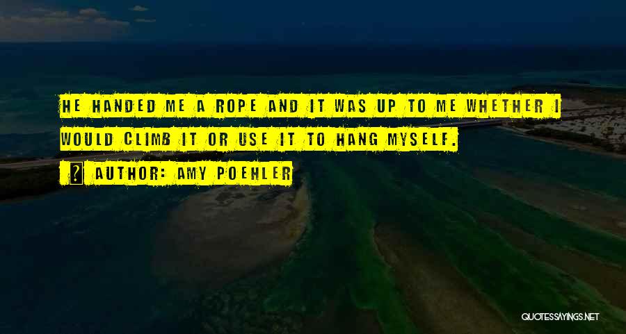 Climb Quotes By Amy Poehler