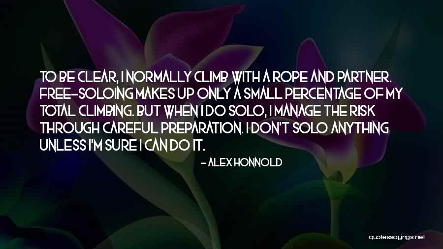 Climbing A Rope Quotes By Alex Honnold Climbing A Rope Quotes By Alex Honnold