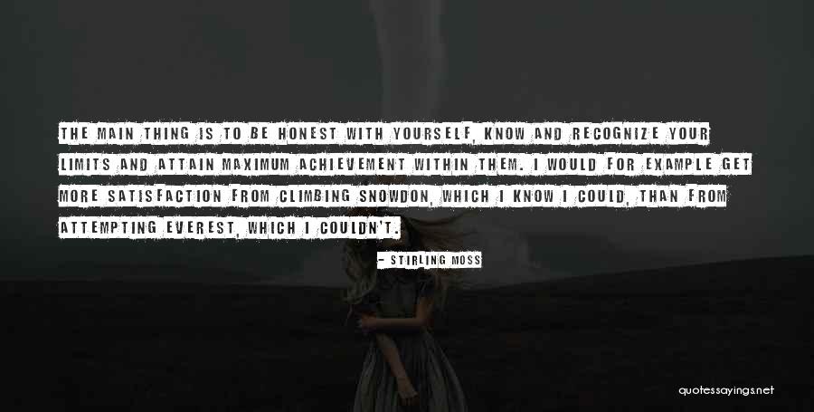 Climbing Everest Quotes By Stirling Moss Climbing Everest Quotes By Stirling Moss