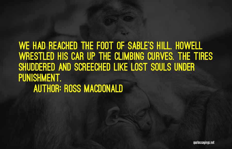 Climbing The Hill Quotes By Ross Macdonald