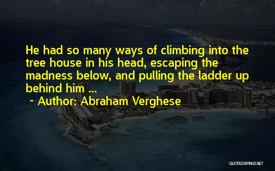 Climbing The Ladder Quotes By Abraham Verghese