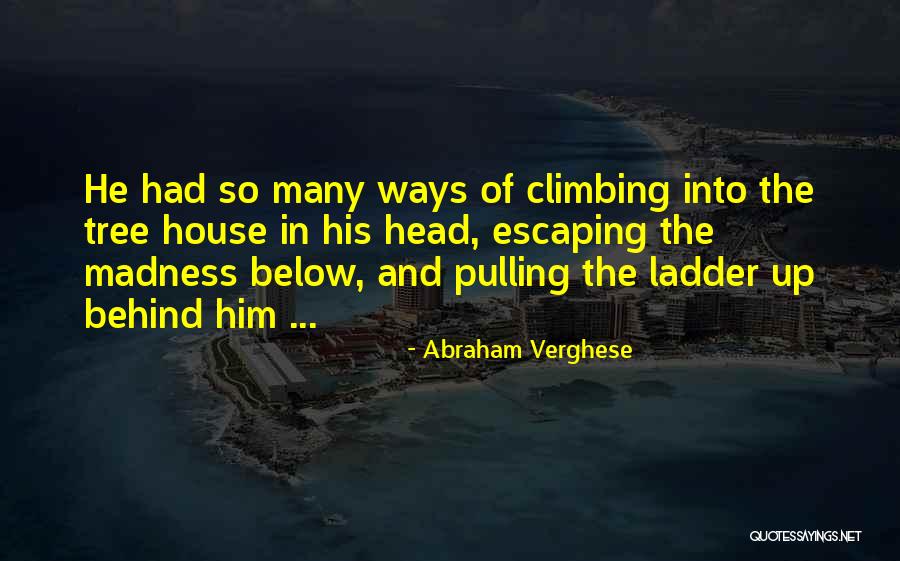 Climbing The Ladder Quotes By Abraham Verghese