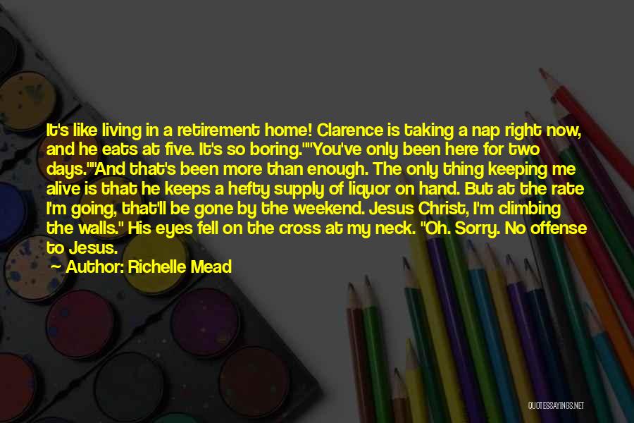 Climbing Walls Quotes By Richelle Mead