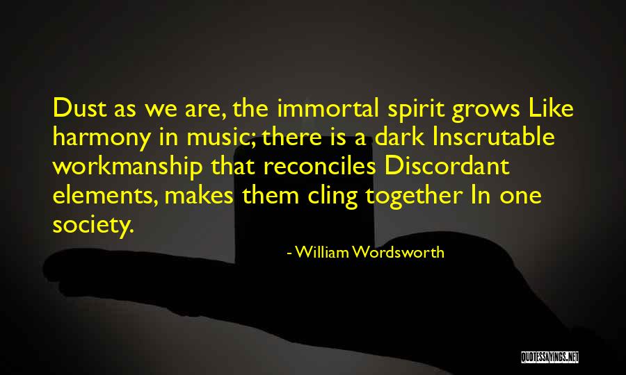 Cling Quotes By William Wordsworth