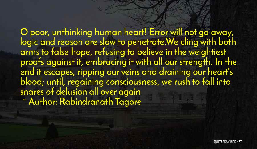 Cling To Hope Quotes By Rabindranath Tagore