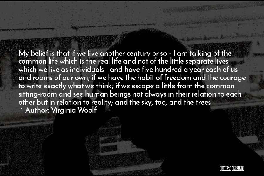 Cling To Hope Quotes By Virginia Woolf