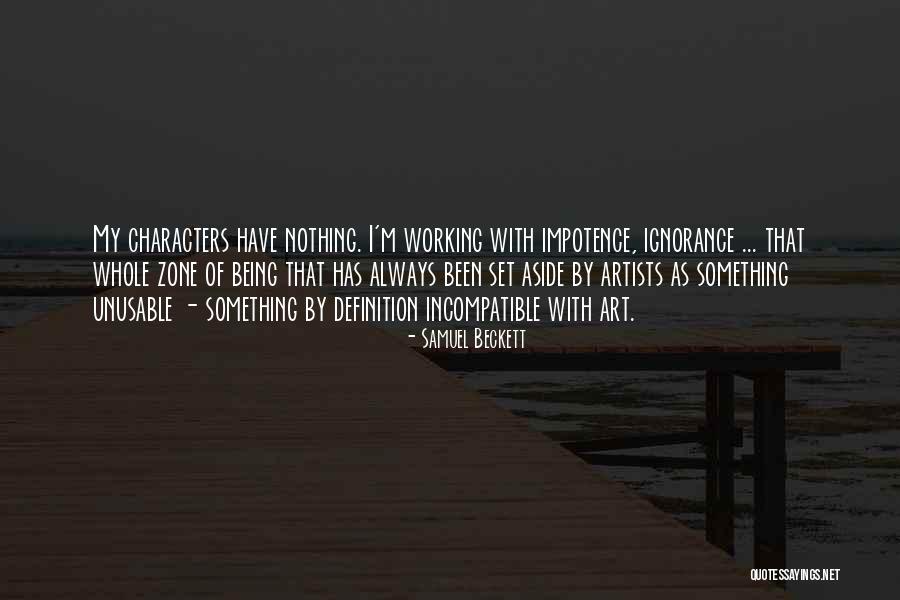 Clingen Actionability Quotes By Samuel Beckett Clingen Actionability Quotes By Samuel Beckett