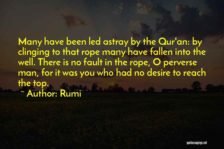 Clinging Quotes By Rumi