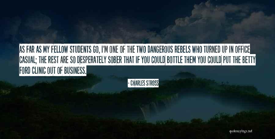 Clinic Quotes By Charles Stross