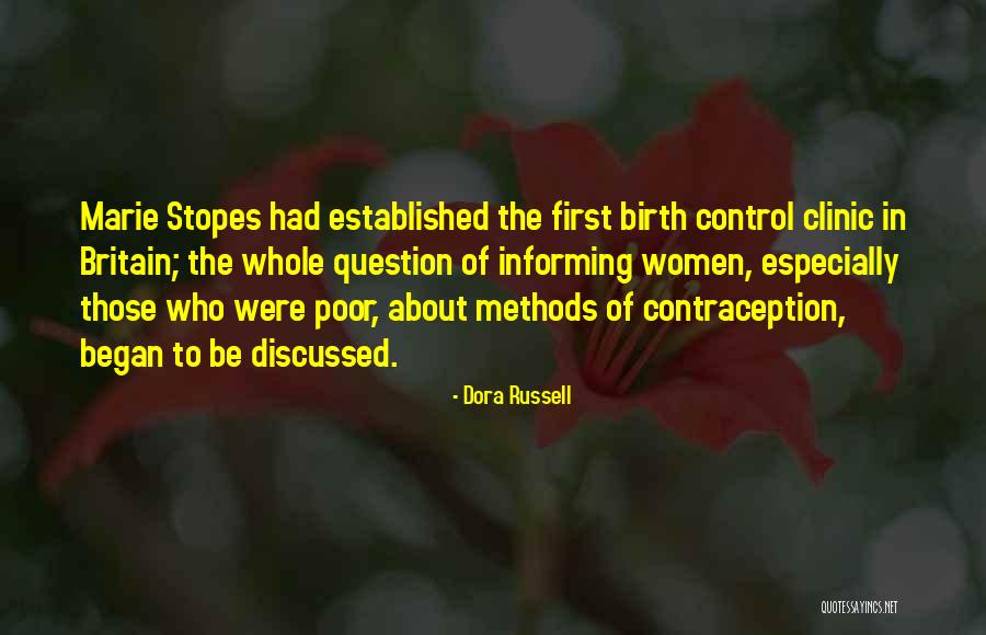 Clinic Quotes By Dora Russell