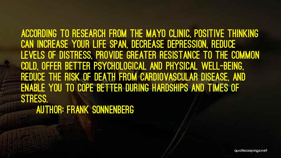 Clinic Quotes By Frank Sonnenberg