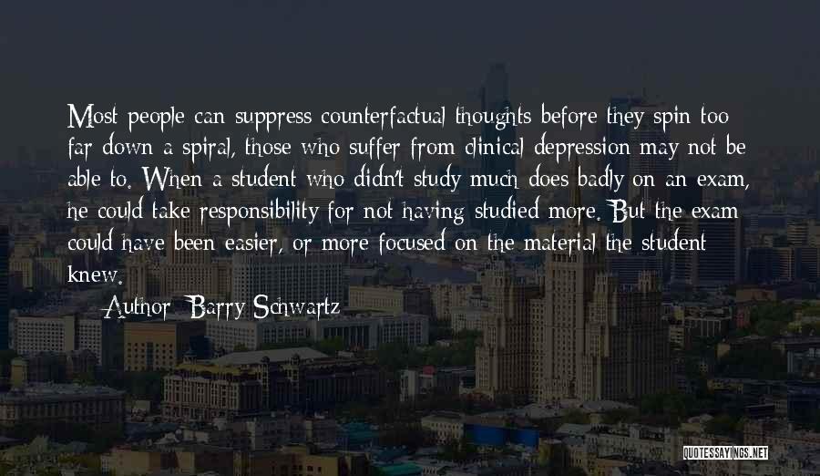 Clinical Study Quotes By Barry Schwartz