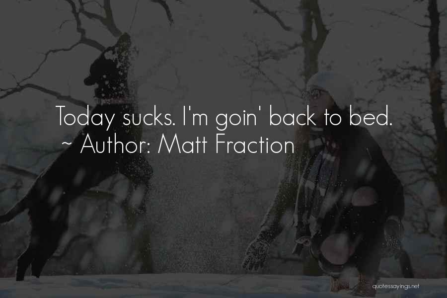 Clint Barton Quotes By Matt Fraction