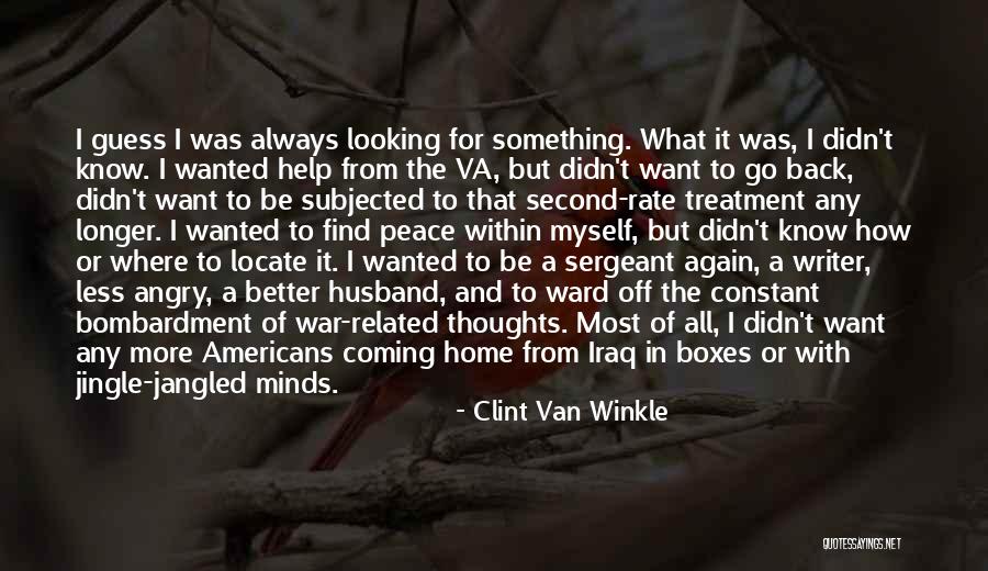 Clint Van Winkle Quotes 1813634 Clint Van Winkle Quotes 1813634