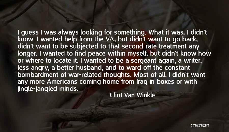 Clint Van Winkle Quotes 1813634