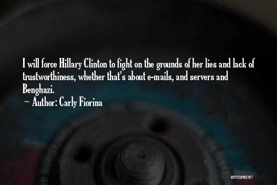 Clinton Benghazi Quotes By Carly Fiorina