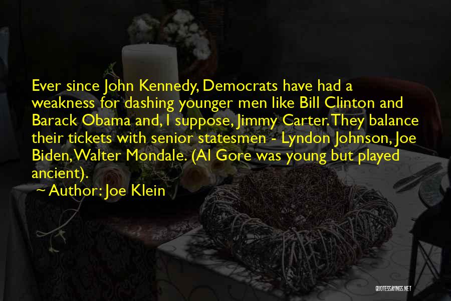 Clinton Bill Quotes By Joe Klein
