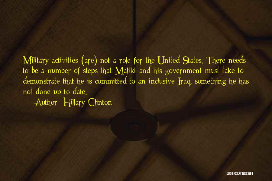 Clinton Iraq Quotes By Hillary Clinton