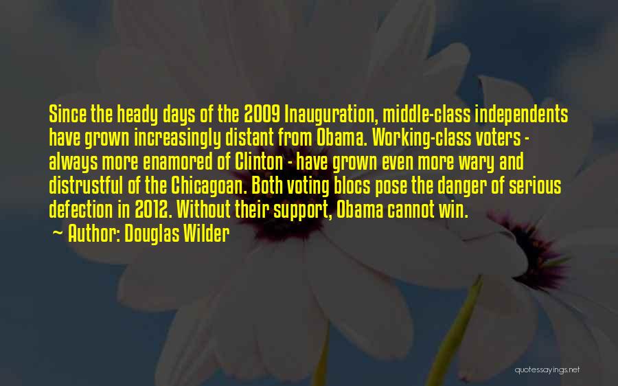 Clinton Quotes By Douglas Wilder