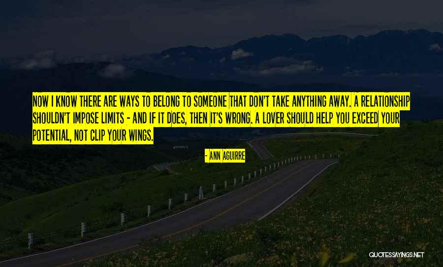Clip Wings Quotes By Ann Aguirre Clip Wings Quotes By Ann Aguirre