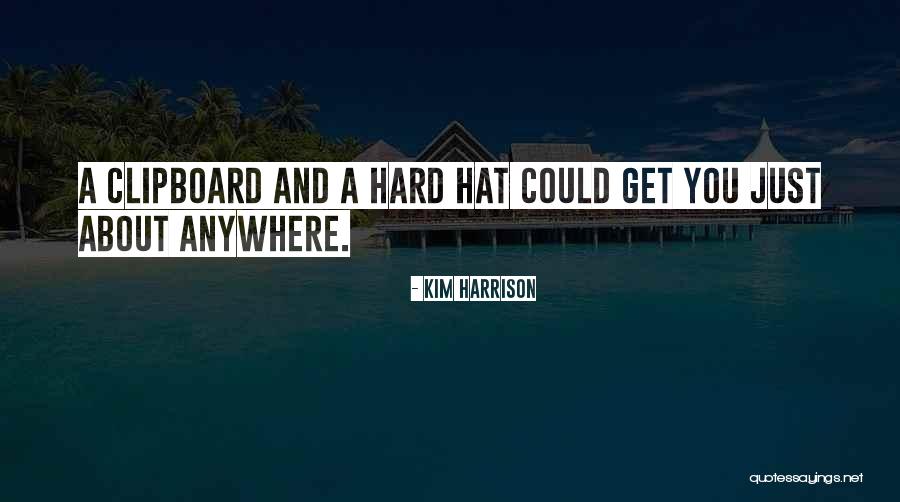 Clipboard Quotes By Kim Harrison Clipboard Quotes By Kim Harrison