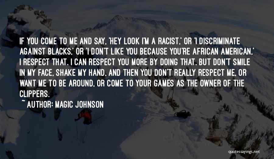 Clippers Owner Racist Quotes By Magic Johnson