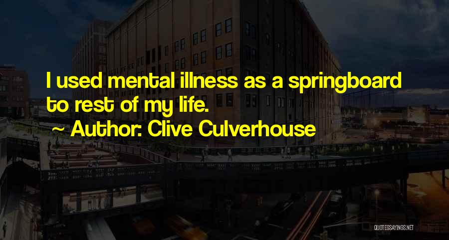 Clive Culverhouse Quotes 708360