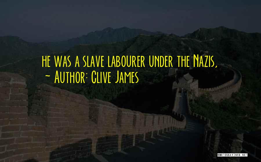 Clive James Quotes 1089755