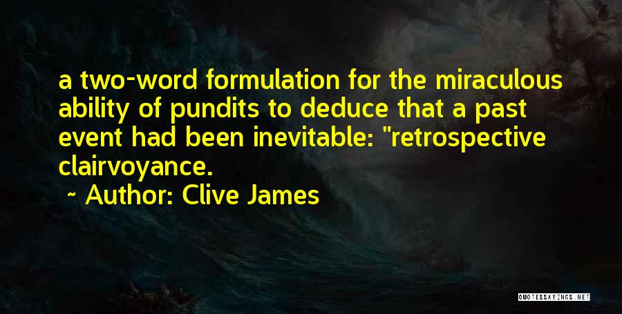 Clive James Quotes 1400809