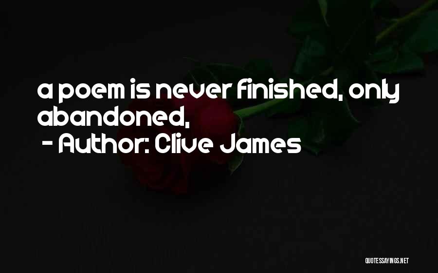 Clive James Quotes 2072616