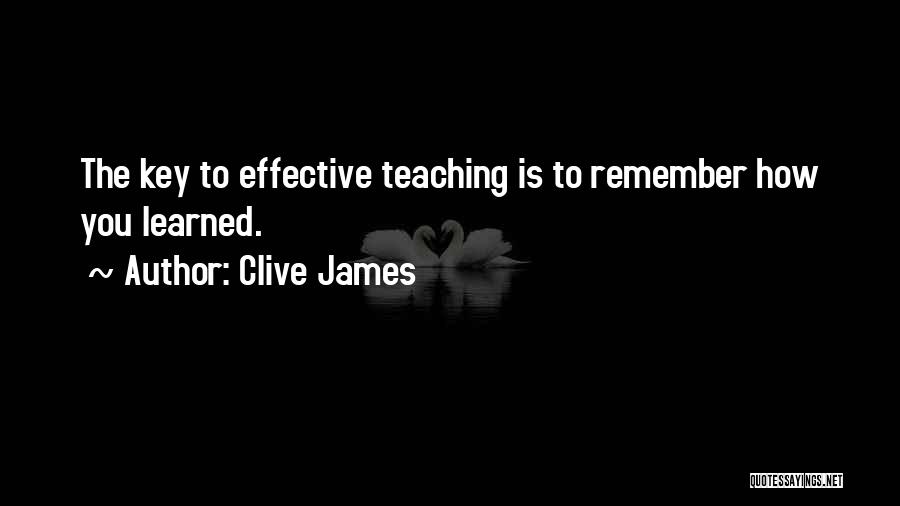 Clive James Quotes 792392