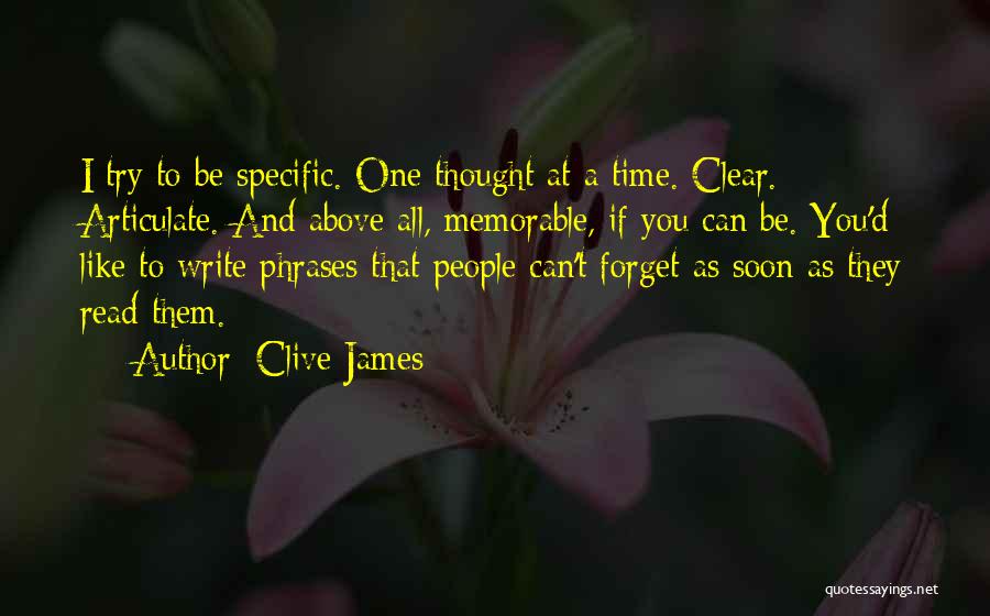 Clive James Quotes 950677