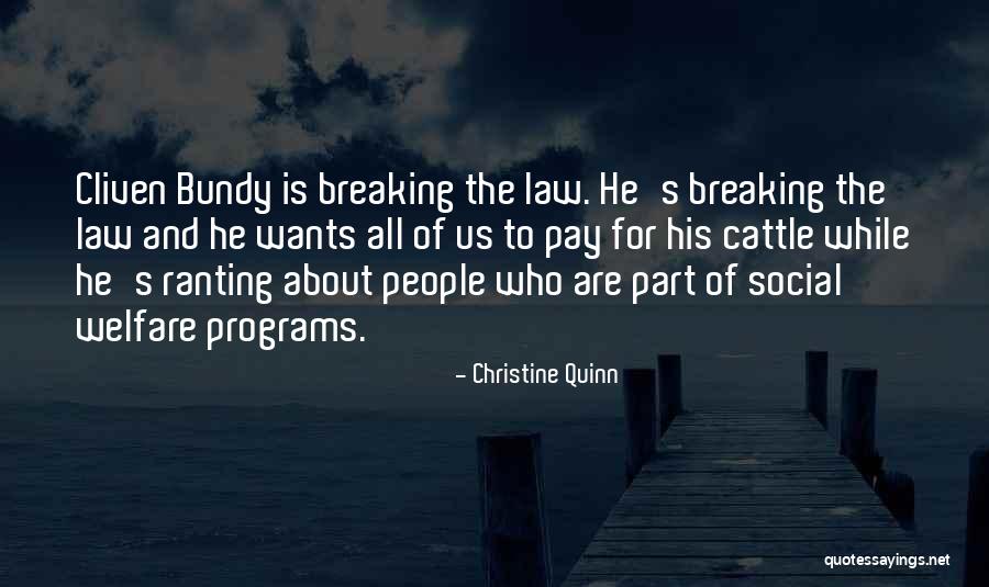 Cliven Quotes By Christine Quinn Cliven Quotes By Christine Quinn