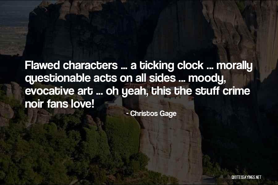 Clock Ticking Quotes By Christos Gage