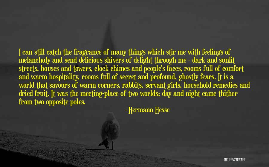 Clock Towers Quotes By Hermann Hesse