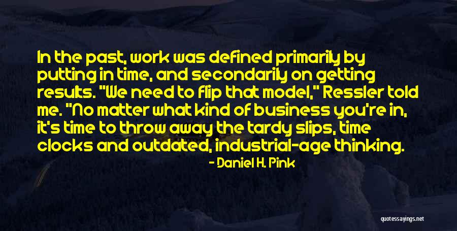 Clocks And Time Quotes By Daniel H. Pink Clocks And Time Quotes By Daniel H. Pink