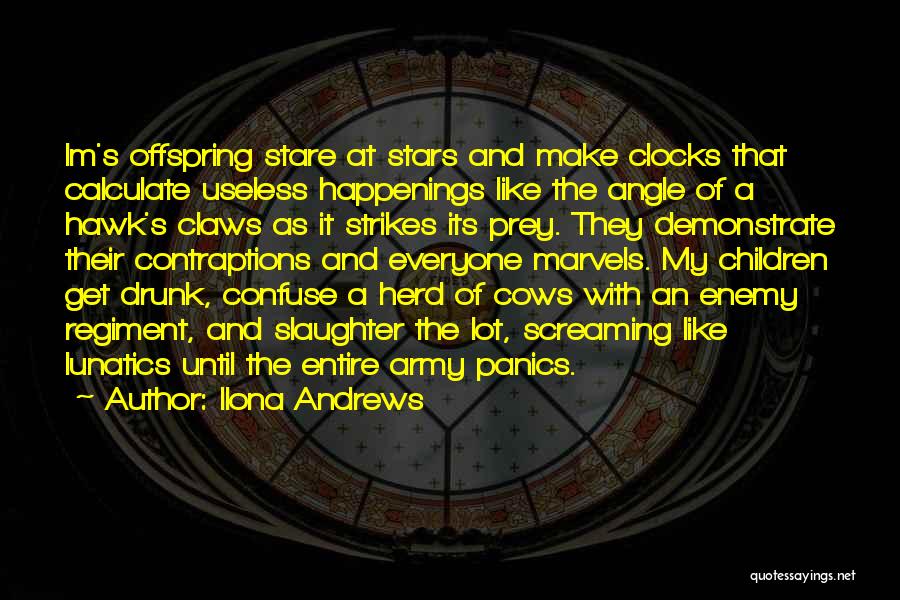 Clocks Quotes By Ilona Andrews